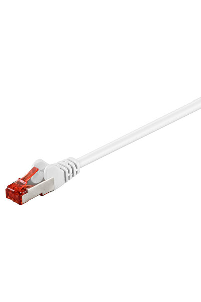 goobay καλώδιο δικτύου 95511, CAT 6 S/FTP (PiMF), CCA, 3m, λευκό