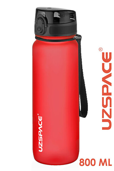 Uzspace 800 ml New Size 25 cm Tritan Water Bottle Bpa No Odor Leakage 3053 Sc...