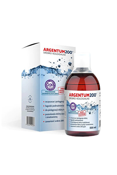 Aura Herbals Argentum 200 Srebro Tonic 200 Ppm 500 Ml