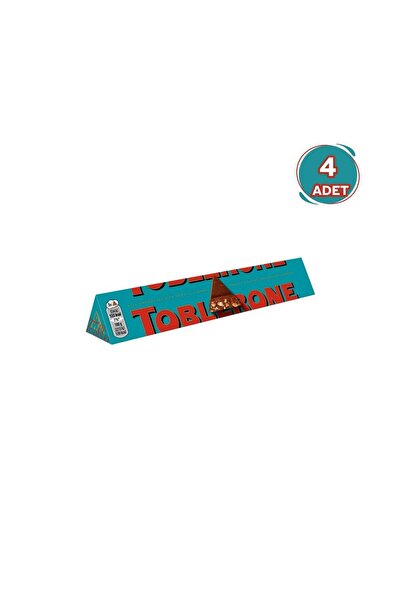 Toblerone Crunchy Almonds Bademli Çikolata 100 g - 4 Adet