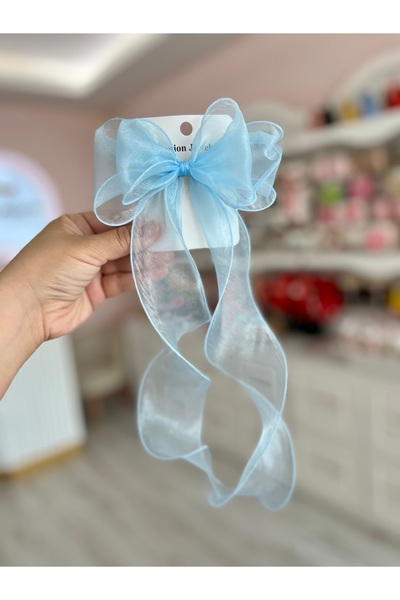 pempem bandana Girl's Hanging Ribbon Bow Buckle