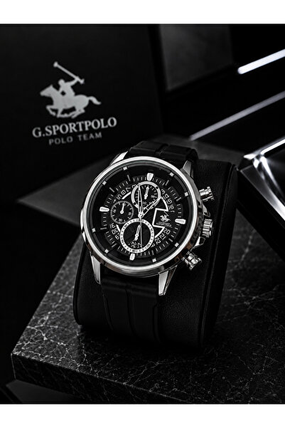 G Sport POLO Premium Silicone Men's Wristwatch with Strap (Fits Any Wrist)