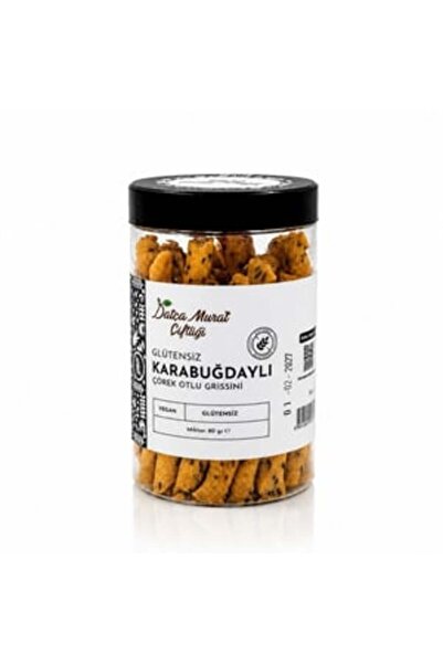 Datça Murat Çiftliği Glütensiz Karabuğdaylı Çörek Otlu Grissini 80g