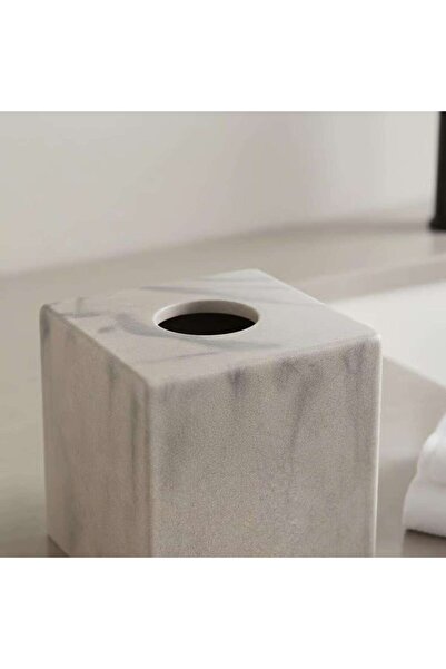 PAN HOME Mist Tissue Box Cover 14x14x14.5cm-beige