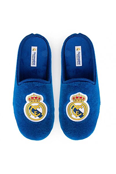 Real Madrid C.F. Papuci Casa Barbat Real Madrid CFRM5, Albastru, Talpa Antide...