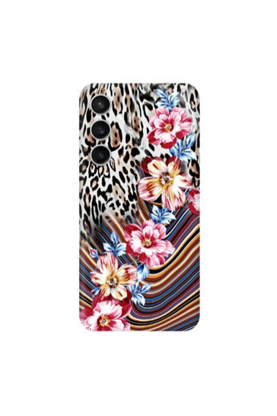 Other Samsung S24 Plus Leopar patterned Transparent Silicone TPU Θήκη