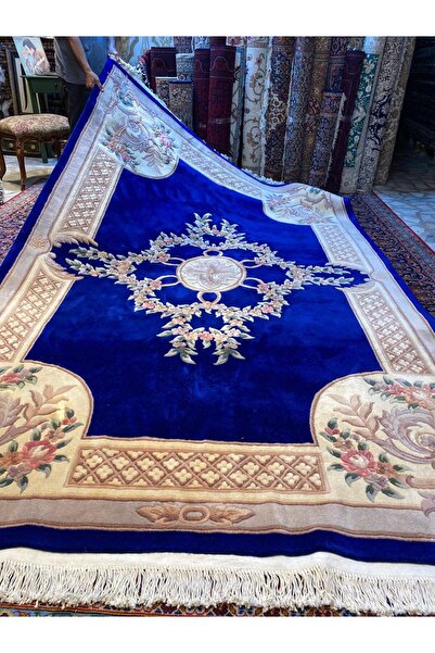 RD RAMAZAN DAĞ EL HALI SANATI El Dokuma Kabartmalı Çin Halısı Birinci Sınıf K...