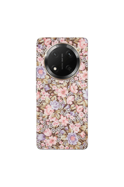 Other Honor Magic 7 Lite Blue Roses Transparent Silicone TPU Θήκη