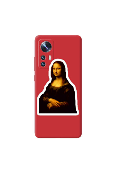 Other Xiaomi Mi 12 Pro Davinci Red Colored Silicone TPU Θήκη