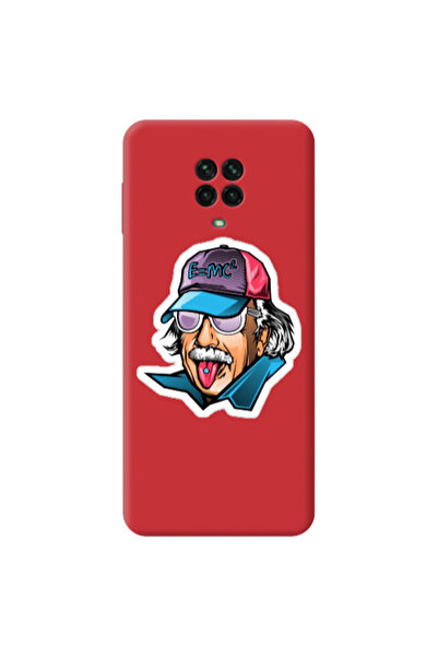 Other Xiaomi Redmi Note 9 Pro Einstein Red Colored Silicone TPU Θήκη