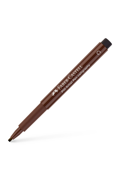 Faber Castell Sepia Întunecat Stilou Caligrafic de Artist PITT FABER-CASTELL