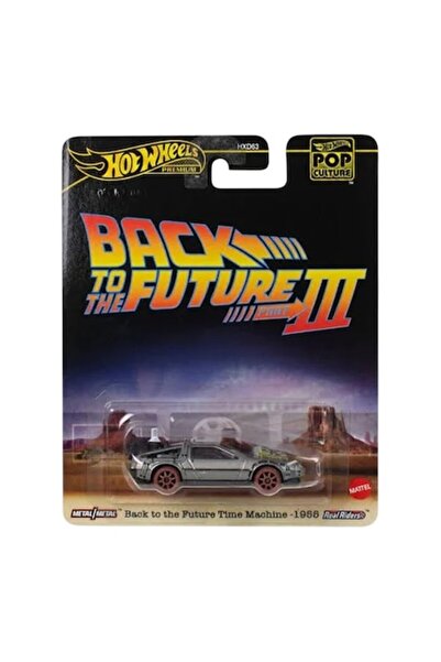 HOT WHEELS Mașină metalică premium Mașina Timpului din 1955 din Înapoi în Vii...