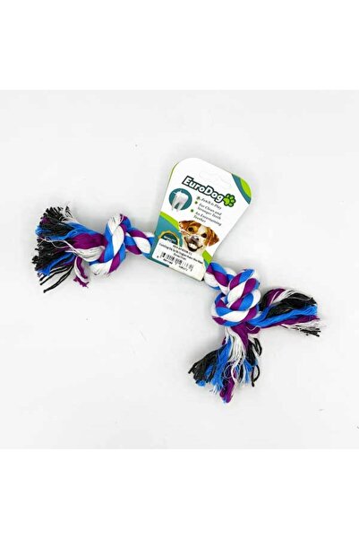 Eurodog Novapazr Dental Floss Two Knots Thick Purple (194020) Mi White20Cm