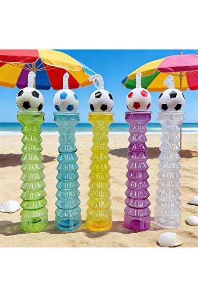 Generic Football Yard Cup with Straw and Lid, 17 oz, Assorted Colours, for Co...