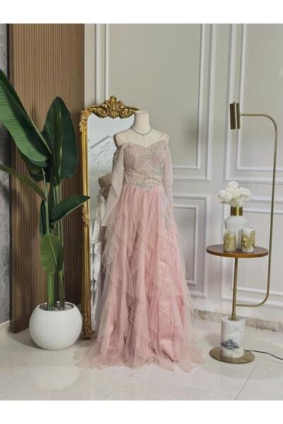 vanus fashion 7277 - فستان سهرة طويل