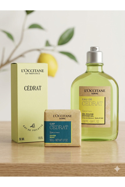 L'Occitane Cédrat 3’lü Bakım Seti