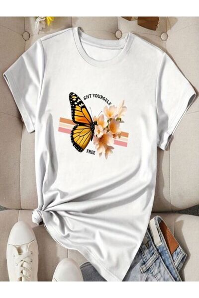 COZYWEAR Unisex Oversize Printed Cotton T-Shirt – Relaxed Fit Casual Streetwear