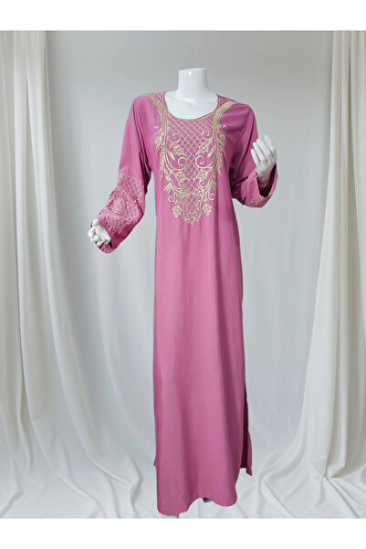 1way Embroidered Jubbah in Multi Colour