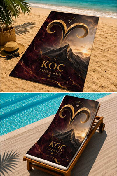 BEYDEX Beach Towel Zodiac Collection Premium Custom Design Quick Drying Micro...