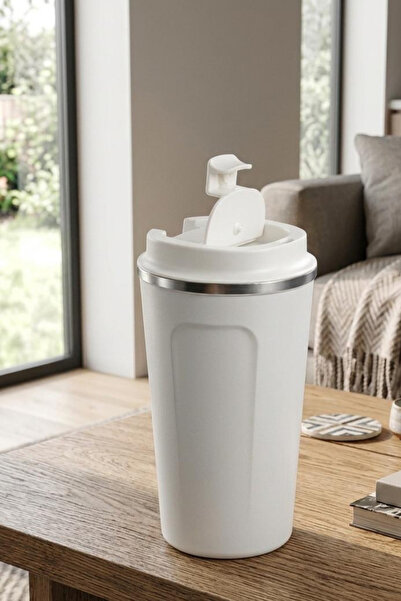Decopat 450 ml Paslanmaz Çelik Mug Termos