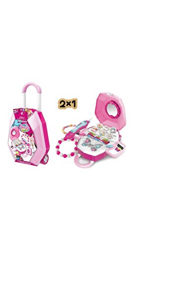 iTajir Game of Beauty Case and Bracelet Making 2 in 1 for Girls with Wheels a...
