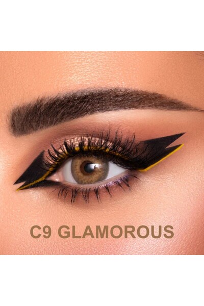 Eye Candy EYECANDY C9 GLAMOROUS GOLD HAZEL 3-MO LENSE 2S