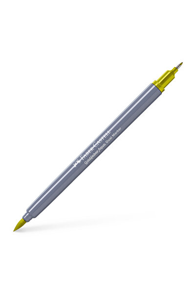 Faber Castell Marker solubil cu 2 vârfuri Goldfaber Galben-verzui 370 Faber-C...