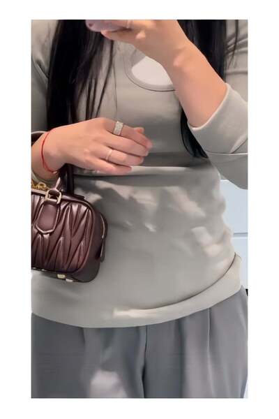 Generic MiuMiu Women's Arcadie Small Leather Top Handle Crossbody Bag Coffee