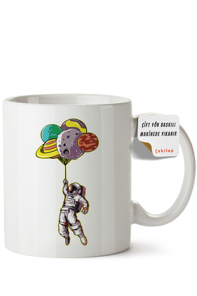ET ERTAPASSAGE original creative designs Astronaut Design Printed Porcelain M...