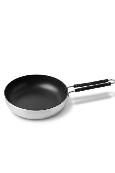Generic Aluminum Non-Stick Frying Pan 21cm - Double Handle with Hanging Loop ...