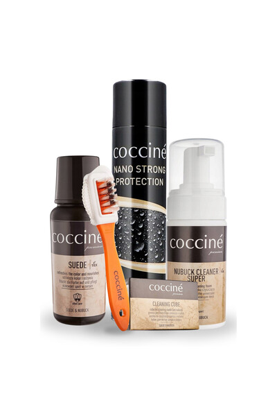 Coccine Kit de curatare si impregnare pentru piele intoarsa si nubuc, Coccine...