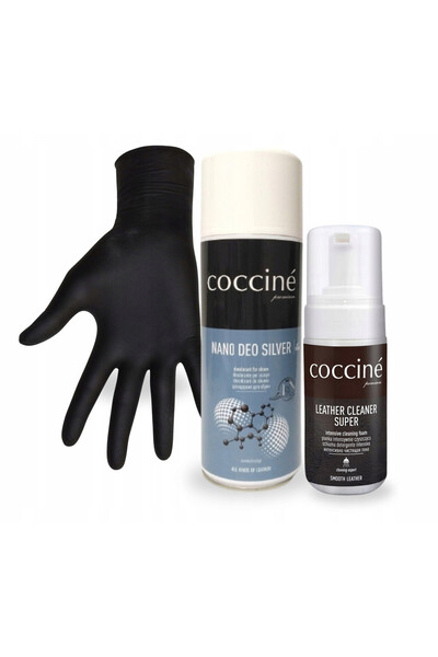 Coccine Set de ingrijire a incaltamintei, Coccine, nano deodorant argintiu si...