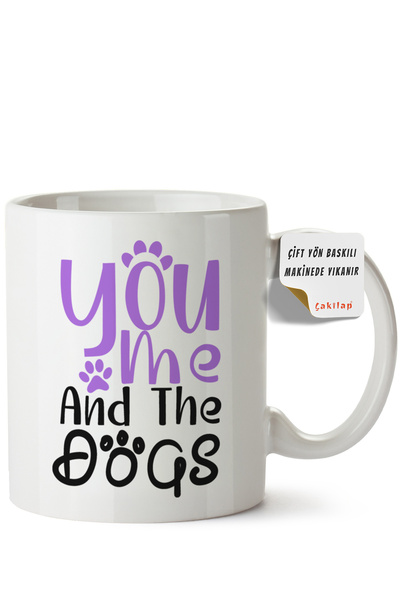 ET ERTAPASSAGE original creative designs Dog Design Printed Porcelain Mug (Do...