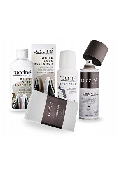 Coccine Kit de curatare si impregnare pentru adidasi, Coccine, 4 in 1, 150 ml...