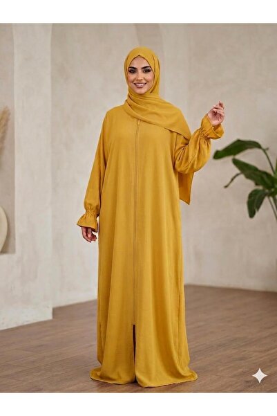 ALVWOMAN Self-shawl prayer dress