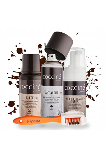 Coccine Set de ingrijire pentru piele intoarsa si nubuc, Coccine, Renovator m...