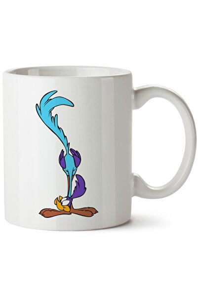 ET ERTAPASSAGE original creative designs Road Runner Printed Porcelain Mug, M...