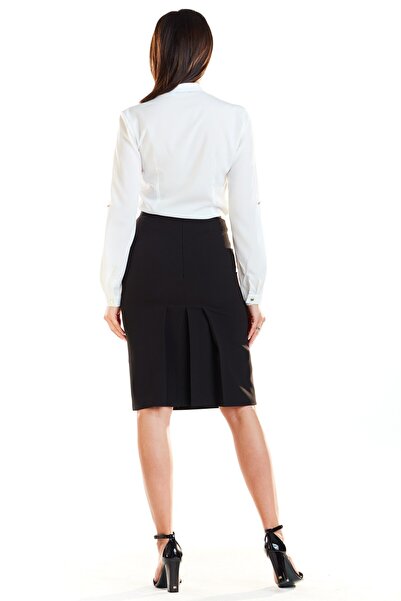 Awama Fusta A255 pentru dama Awama, Poliester, Negru, XL INTL