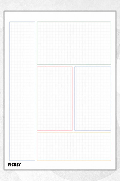 Ficksy Timeless Multi-Purpose Daily Weekly Monthly Planner - A4 Size To Do - ...
