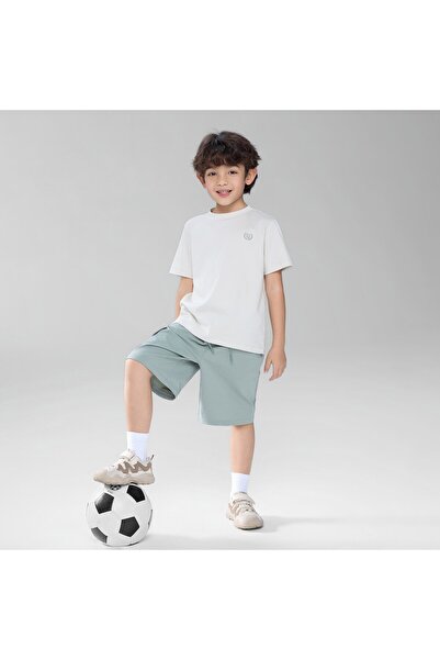 Giordano Junior's Liquid touch Regular Embroidery Tee