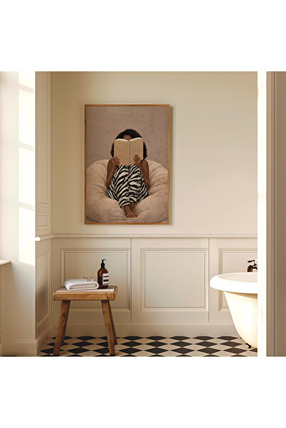 Tuba Decor Еднокомпонентна картина с дървена рамка