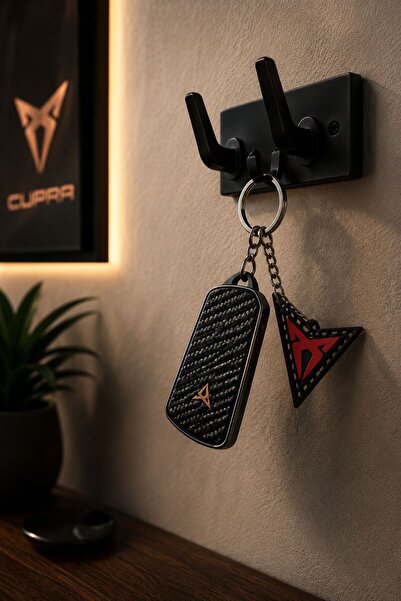 Bt3dTasarım Cupra Logo Premium Keychain