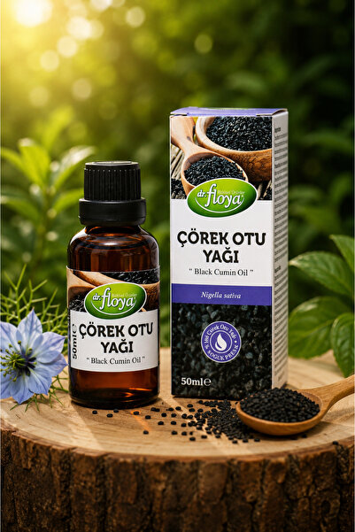 Dr. Floya Cold Pressed Black Cumin Seed Oil 50 ml - 100% Pure and Natural