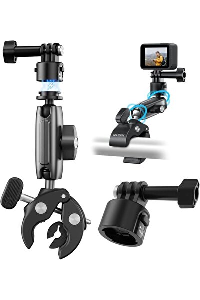 Coverzone Motosiklet ve Bisiklet İçin Kamera Montaj Kelepçesi GoPro Hero DJI ...