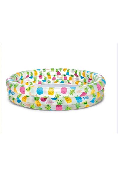 Intex Piscină pentru copii cu model cu fructe Ø1.32 x 0.28 m