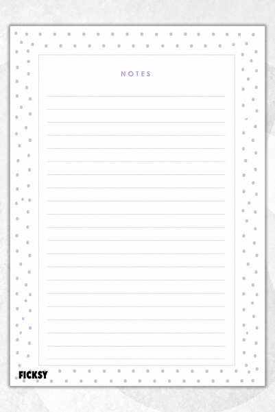Ficksy A4 Notepad Unlined Notebook - 50 Sheets - Memopad - Notepad - Notepad ...
