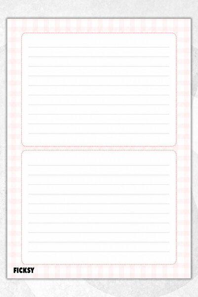 Ficksy A4 Notepad Unlined Notebook - 50 Sheets - Memopad - Notepad - Notepad ...