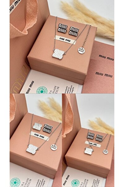 Generic New Style Fashionable Silver Jewelry Set
