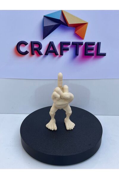 CRAFTEL Eğlenceli Orta Parmak Figür Biblo Komik Ofis Oyuncu Masası Aksesuarı ...