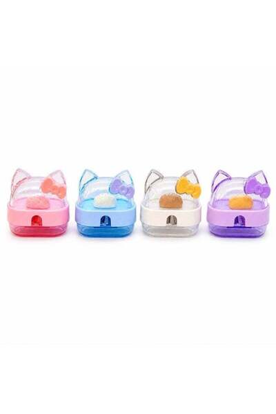 Generic Moon Berry Cute Cat Ear Pencil Sharpener with Dust Collector - Sold P...